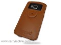 CarryMobile Deluxe Leather Case for Samsung BlackJack SGH-i6