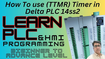 how to use (TTmr ) Timers in delta plc