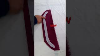 #shortvideo | round collar cutting and stitching #STITCHHOME