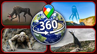 Top 4 Terrifying Creatures Spotted On Google Earth Vr 360