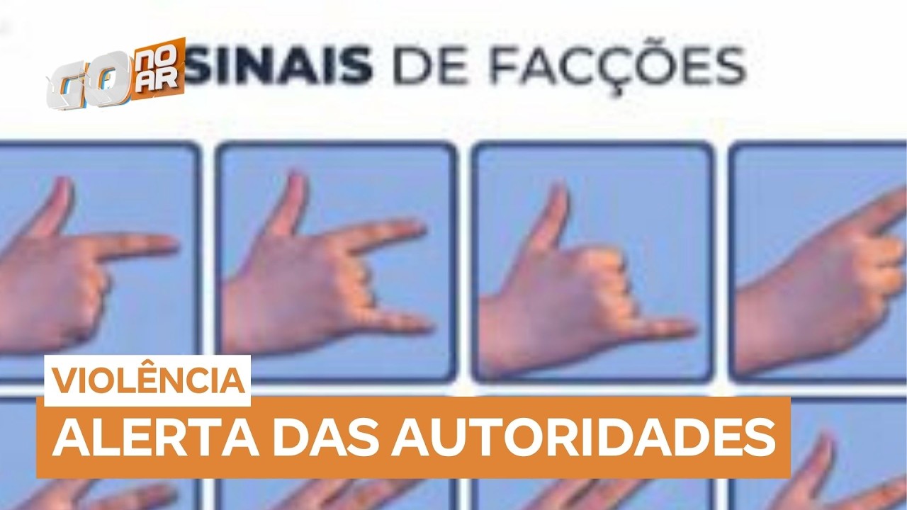 Gestos com as mãos podem gerar risco em áreas dominadas por facções