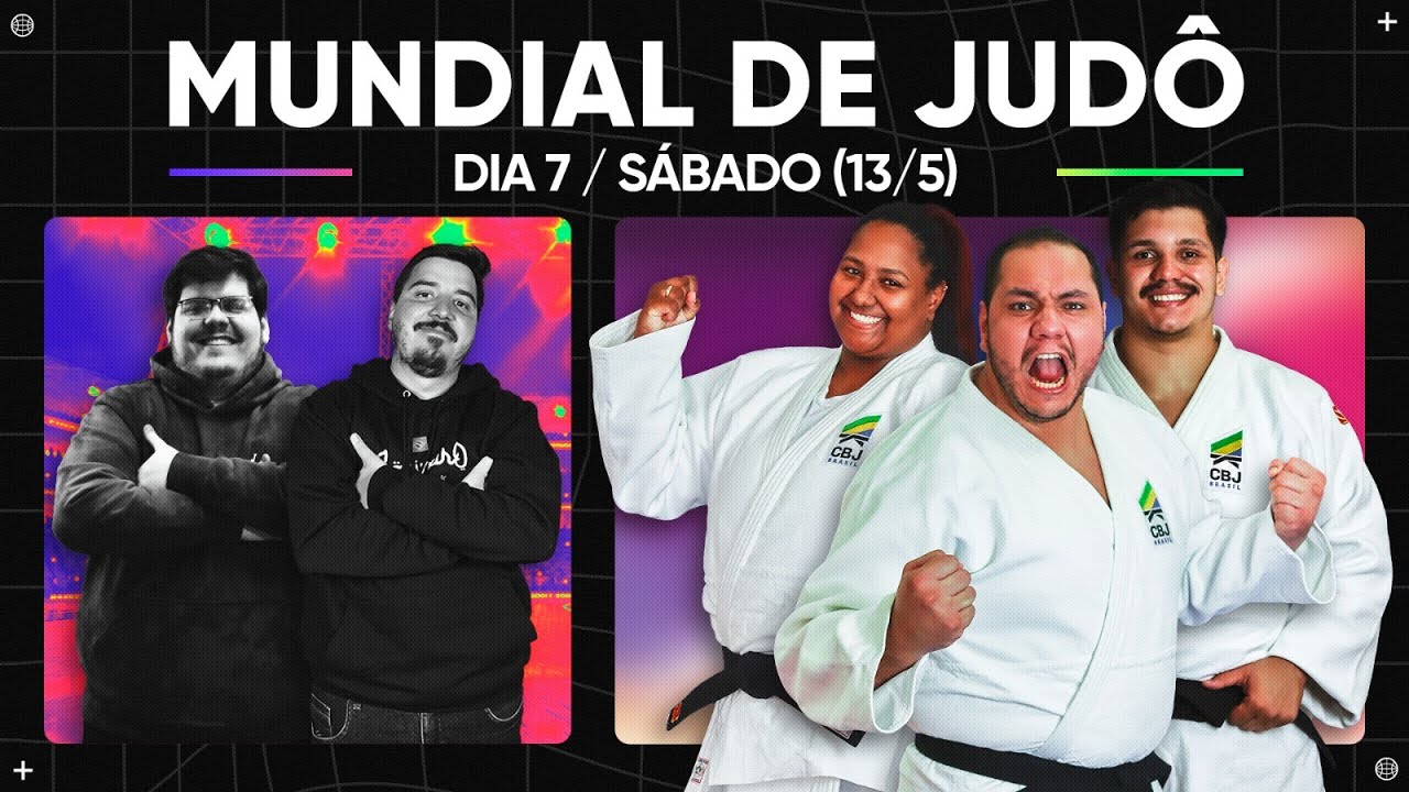 AO VIVO E COM IMAGENS: MUNDIAL DE JUDÔ – FINAIS | DIA 7