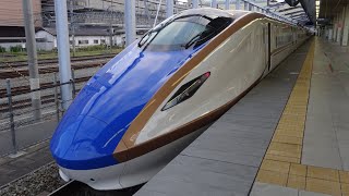 【全区間走行音】北陸新幹線E7系はくたか591号 長野→金沢　2019.8.11