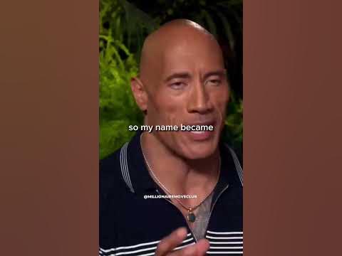Why Is Dwayne Johnson Called The Rock? 🪨 🤨 - YouTube