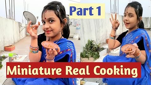 Village style cooking | Miniature cooking part 1| RealCooking game with claypot | learnwithpriyanshi