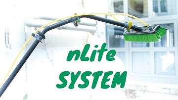nLite System: Water Fed Poles, Brushes and Goosenecks - Product Video - UNGER