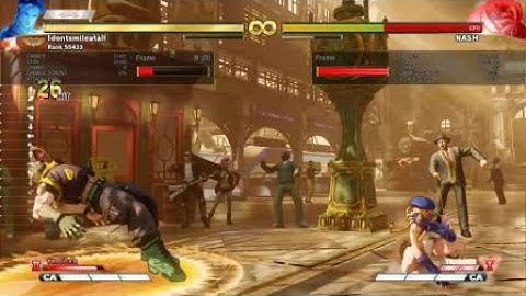 Cammy VT2 combo #4 (Read Description for Combo Notation)