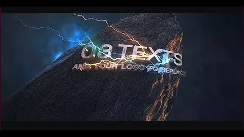 Energy Intro Logo - Element 3D | After Effects Template | Openers