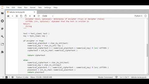 Programming the Tabula Recta