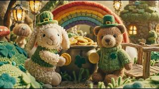 ☘️ St. Patrick's Day Hand Knit Village  | Calming Ambience & Irish Music (4K)