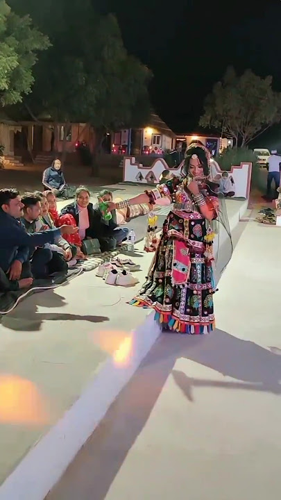 Night culture program in Jaisalmer sam sand dunes #desert #stay #camp #travel #tour