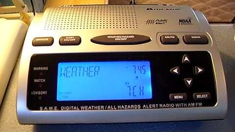 NOAA Weather Radio: Red Flag Warning (NO EAS)