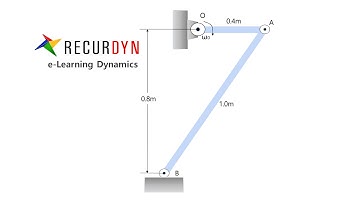 [RecurDyn e-Learning] Dynamics - Dynamics of Rigid Bodies 14