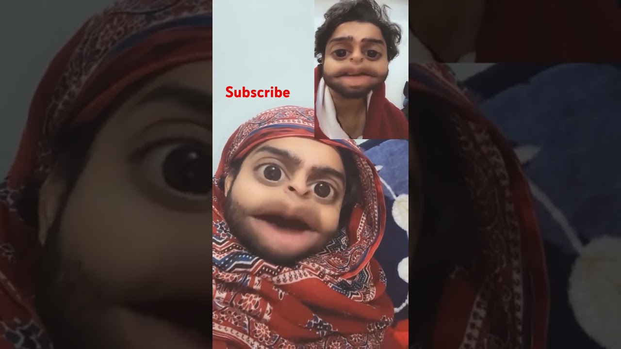 Hubby calling funny video call 