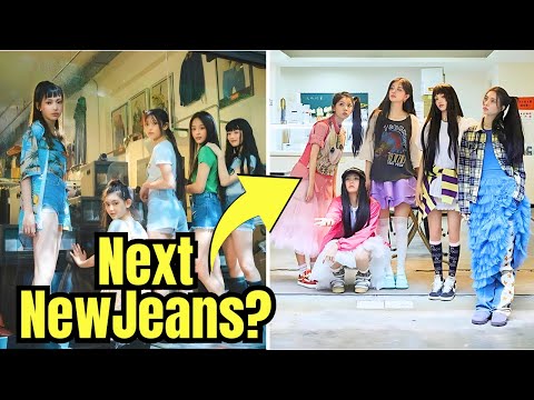 Korean Netizens React To HYBE New Girl Group ILLIT’s Concept Photos  little too similar Newjeans