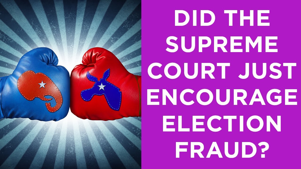 Did the Supreme Court just encourage election fraud? What disincentive is there not to cheat?