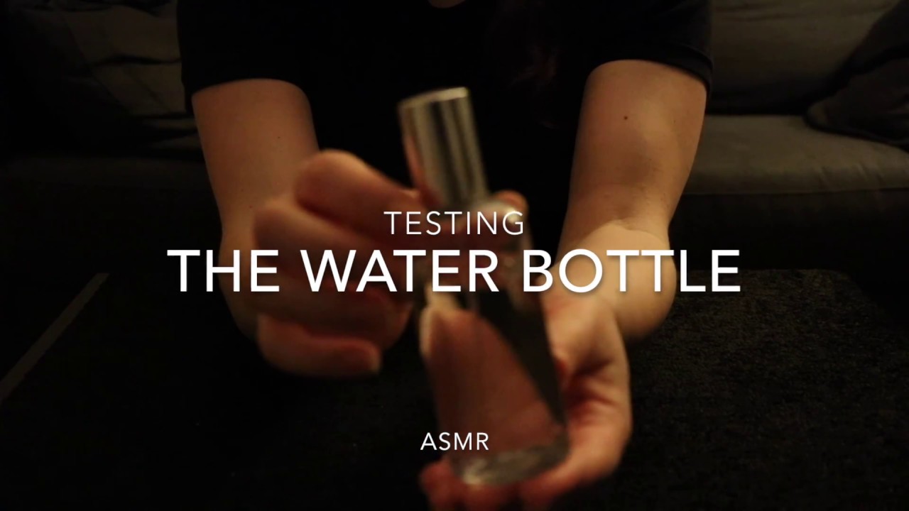 ASMR - Shaking the Water Bottle and testing water sounds - No talking | ASMR Relaxation ♥