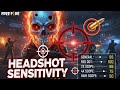 Smooth Headshot sensitivity No Recall 100%working tricks #prosettings #sensitivity #totalgaming 
