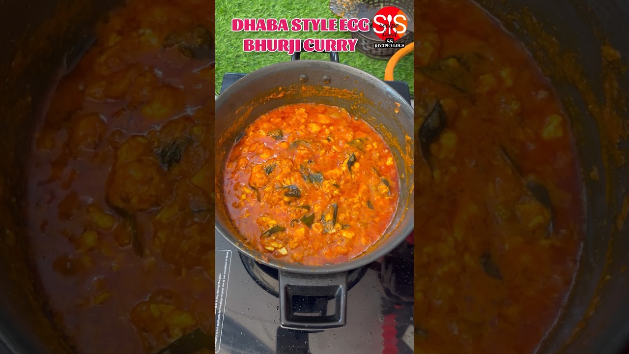 DHABA STYLE EGG BHURJI CURRY 