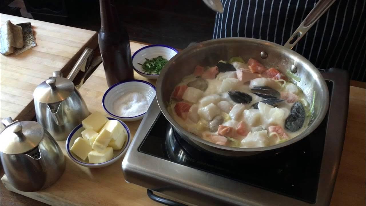 Kevin Dundon's Seafood Chowder YouTube