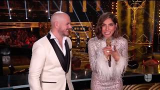 Pitbull Interview on Nuestra Belleza Latina Gran Final