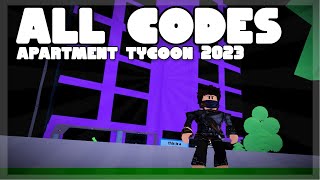 *ALL* Working Codes For Apartment Tycoon Roblox