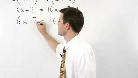 Solving Multi Step Equations | MathHelp.com