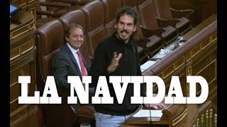 DIPUTADO DE PODEMOS DESPIDE CON ELOGIOS A UN DIPUTADO POPULAR
