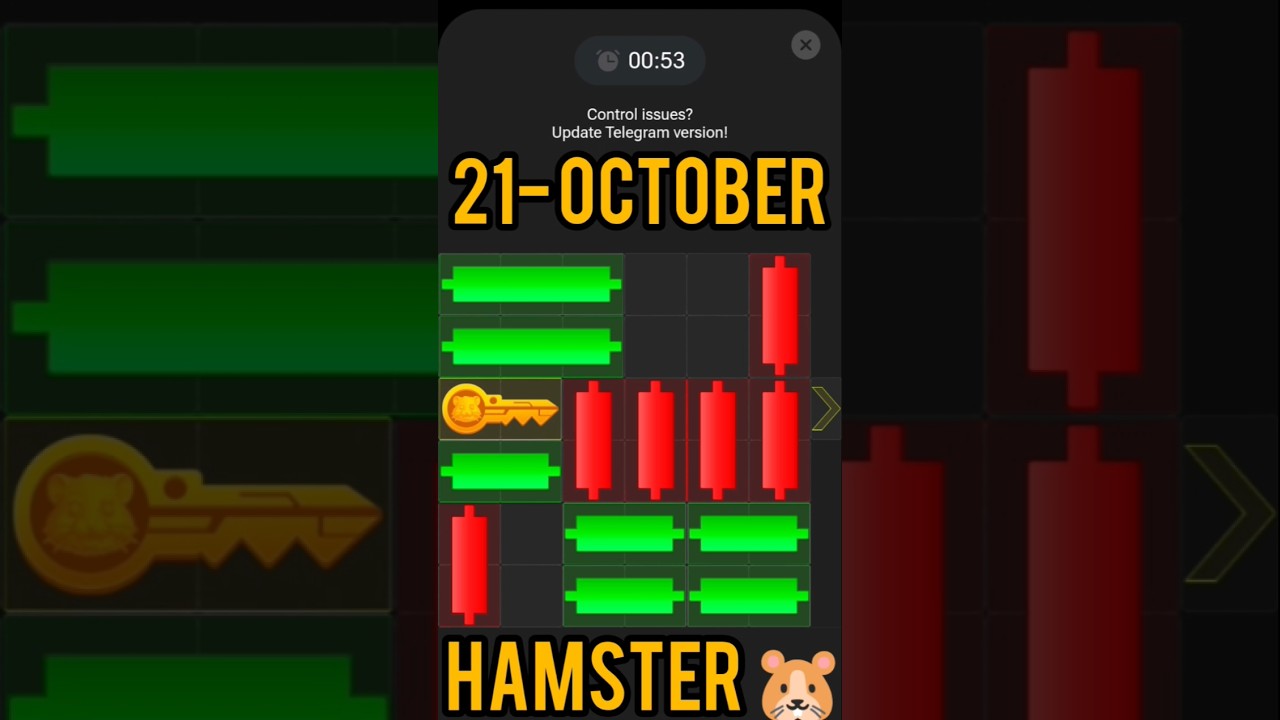 Mini game 21 October | hamster 🐹 Mini game puzzle Oct 21 