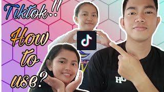 Paano gamitin ang tiktok app | Step by step tutorial | Tagalog