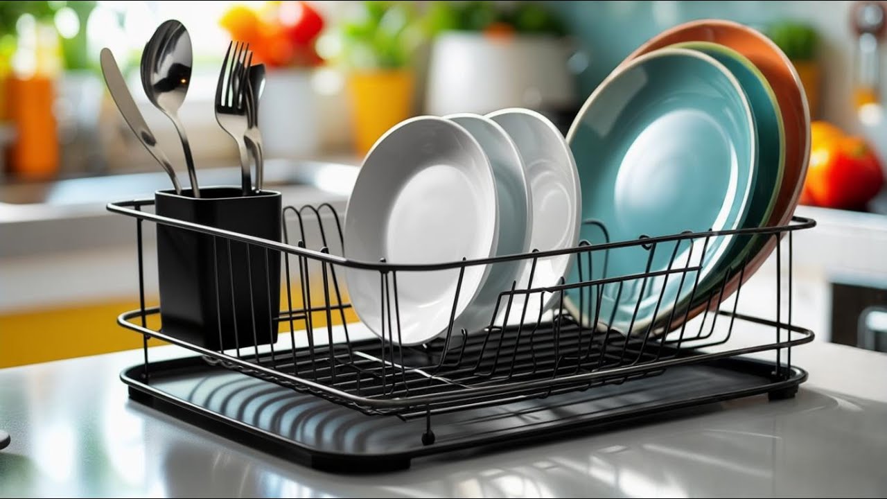 Top 12 Dish Drying Mats & Racks for Compact Kitchens