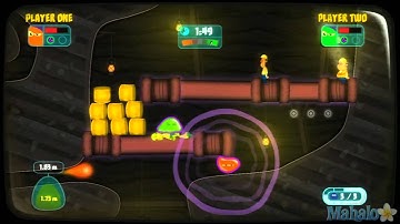 Tales from Space About a Blob Co op Walkthrough   Level 8 Farmland 2