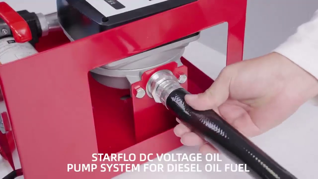 STARFLO 40LPM diesel oil pump system with DC voltage
