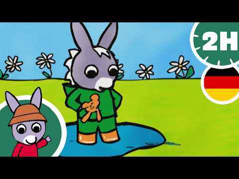 ☔ Trotro liebt es, in Pfützen zu springen 🌧️ - Kartoon für Baby