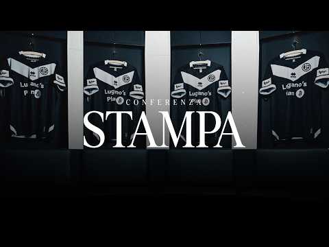 📡 Live - Conferenza stampa post FC Lugano - Vedeggio Calcio