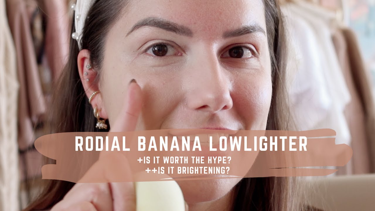 rodial banana lowlighter travel size