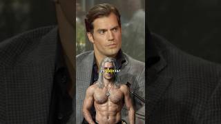 Henry Cavil’s INSANE Physique 😳                                    #henrycavill #superman #witcher