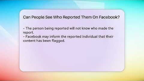 Can People See Who Reported Them On Facebook? - Everyday-Networking