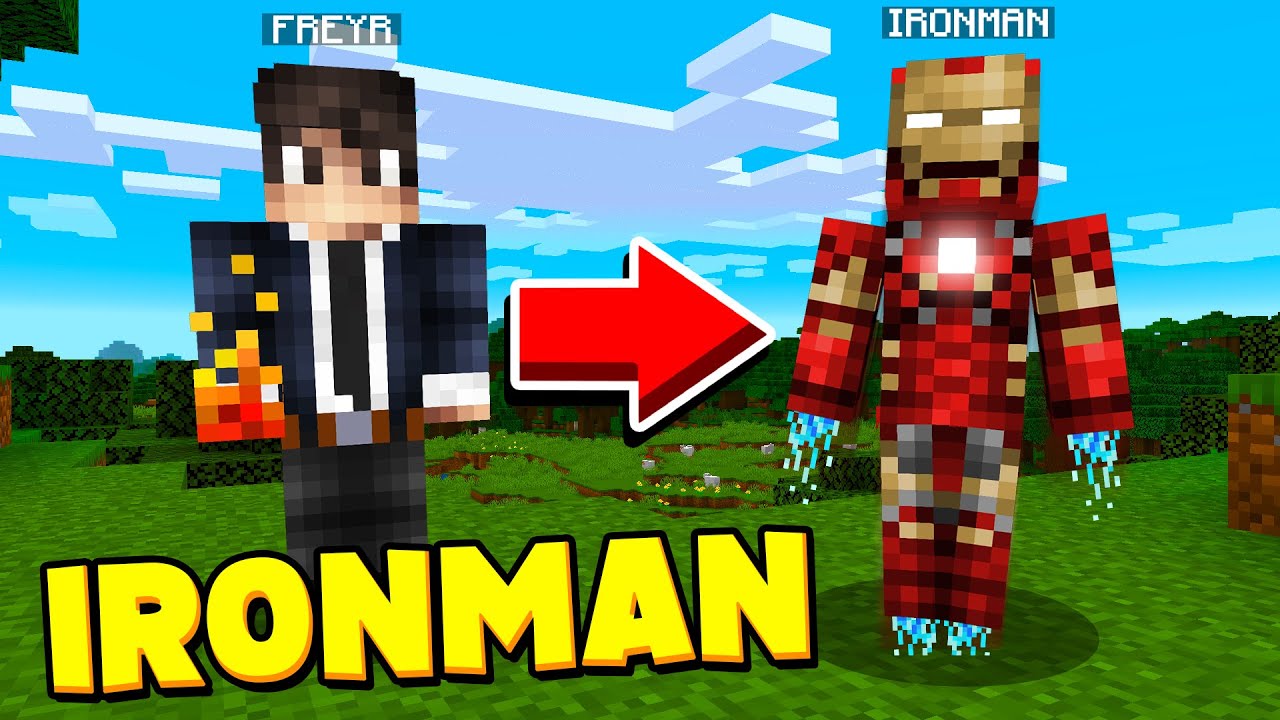 IRONMAN PRANK IN MINECRAFT! *DELETED HIS GAME* - Funny Trolling Video