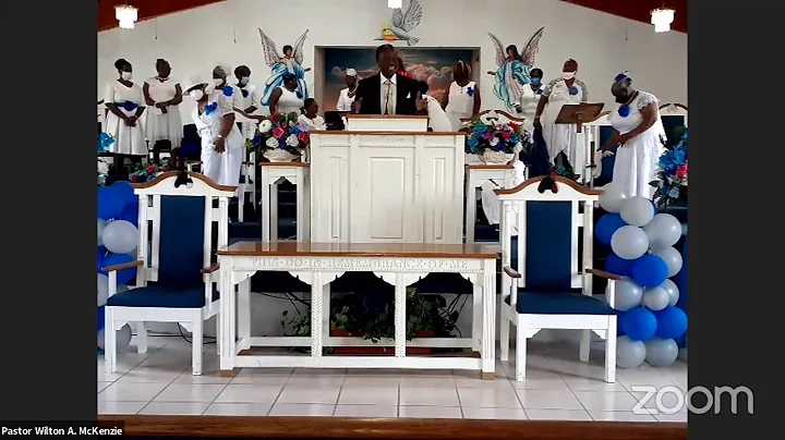 Pastor Wilton A. McKenzie's Personal Meeting Room