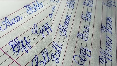 Learn English Alphabet Writing – A to Z for Beginners