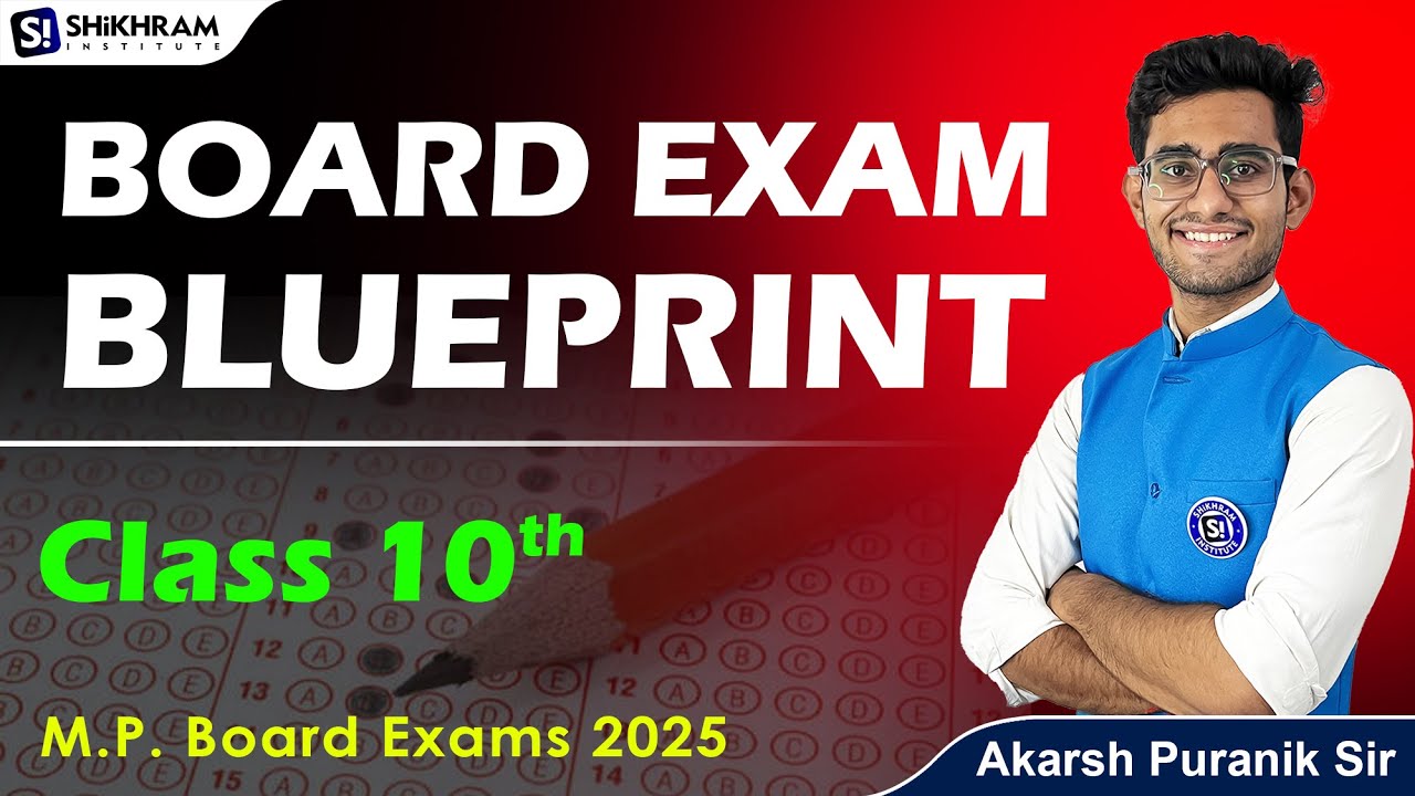 M.P Board New markwise Blue Print | Class 10th exam blueprint |Boards ...