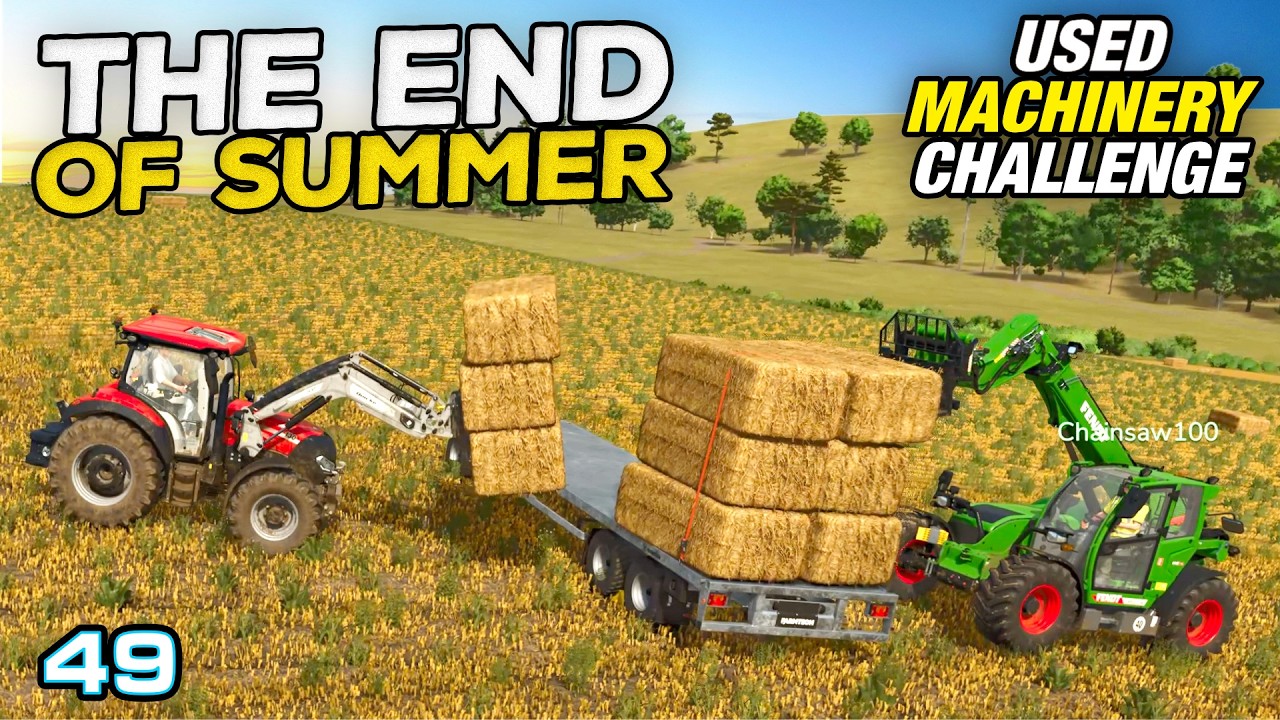THE END OF SUMMER - WHAT'S NEXT?  - Farming Simulator 25 | Survival X4 - Episode 49