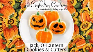 Confection Couture Stencils’ Jack-O-Lantern Cookie Cutter and Stencil Set
