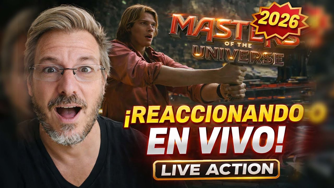 ESTO SERA EPICO!!!! Reaccionamos Al Trailer de MASTERS OF THE UNIVERSE 🔴 EN VIVO!!!