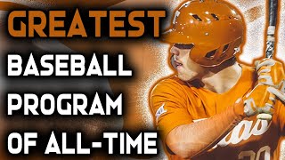 They are the GREATEST Team in Baseball… (The Texas Longhorns: A History of Excellence and Tradition)