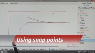 Laser Templator - Using Snap Points
