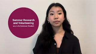 What I learned from volunteer and research positions this summer | McMaster University Student Life