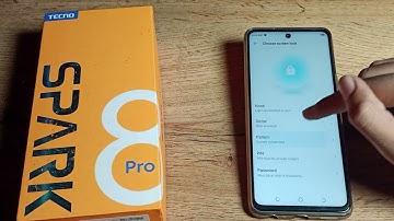 How to change Pattern Lock in Tecno spark 8 Pro phone, change pattern lock setting