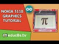 Arduino Nokia 5110 LCD display tutorial #2 - Load Graphics on the display